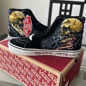 Brand New Metallica Sk8-Hi Vans